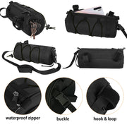 2.5L Bike Handlebar Bag & Front Frame Storage Pouch