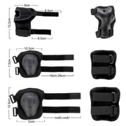WayEee Kids Bike Helmet & Knee Pad Protective Set, Ages 3–14