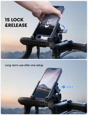 Lamicall Bike & Motorcycle Phone Mount for 4.7–7" Phones