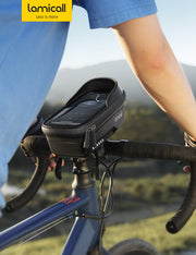 Lamicall 2-in-1 Waterproof Bike Frame Bag & Phone Mount
