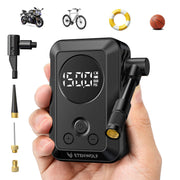 ETENWOLF S0 Mini Bike Pump with Gauge, 20s Fast Inflation