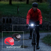 8-Pack Waterproof Silicone LED Front & Rear Bike Lights