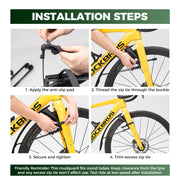 ROCKBROS Adjustable Bike Fender Set for 700C & 26–27.5" Bikes