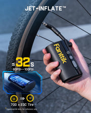 Fanttik X9 Ace Mini 150 PSI Electric Bike Pump with Auto Stop