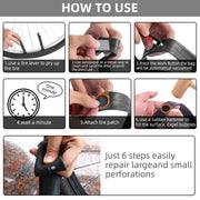 KOAREL 24-Piece Bike Inner Tube Puncture Repair Kit