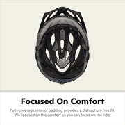 Schwinn Thrasher Adult Bike Helmet with Adjustable Fit Dial