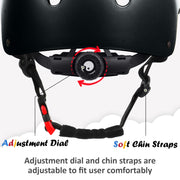 Adjustable Kids Multi-Sport Bike Helmet for Toddlers & Youth