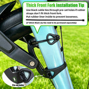 RBRL Quick-Release 28" Bike Fender Set for 28–45mm Tires
