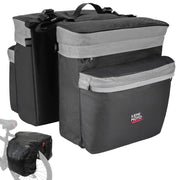 KEMIMOTO Water-Resistant Bike Pannier Bag with Reflective Trim