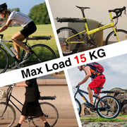 WEEROCK Adjustable Rear Bike Rack for 20–29" Bikes, 33 lb Capacity