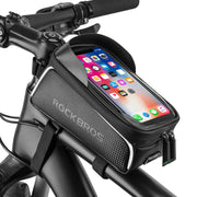 ROCKBROS Waterproof Bike Front Frame Phone Bag & Cycling Pouch