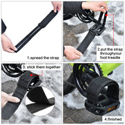 Outus 2-Pair Adjustable Kids Bike Pedal Straps