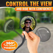 Adjustable Wide-Angle Bike Handlebar Rear View Mirror