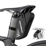 ROCKBROS 0.6L Waterproof Bike Saddle & Frame Bag