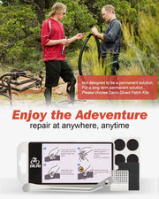 Zacro 91-Piece Bike Tire Repair Kit with Tire Levers
