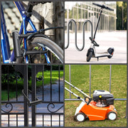 Sportneer Heavy-Duty Bike U-Lock with 5ft Security Cable