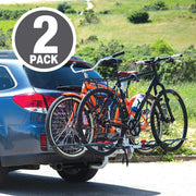 Adjustable Bike Rack & Wheel Stabilizer Strap Set