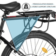 YONTUO Quick-Release Rear Bike Cargo Rack with Fender