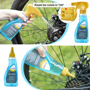 focopot Bike Cleaning Kit with Degreaser, Scrubber & Lube