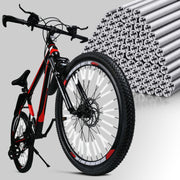 48/96-Pack 360° Waterproof Bike Spoke Reflector Clips