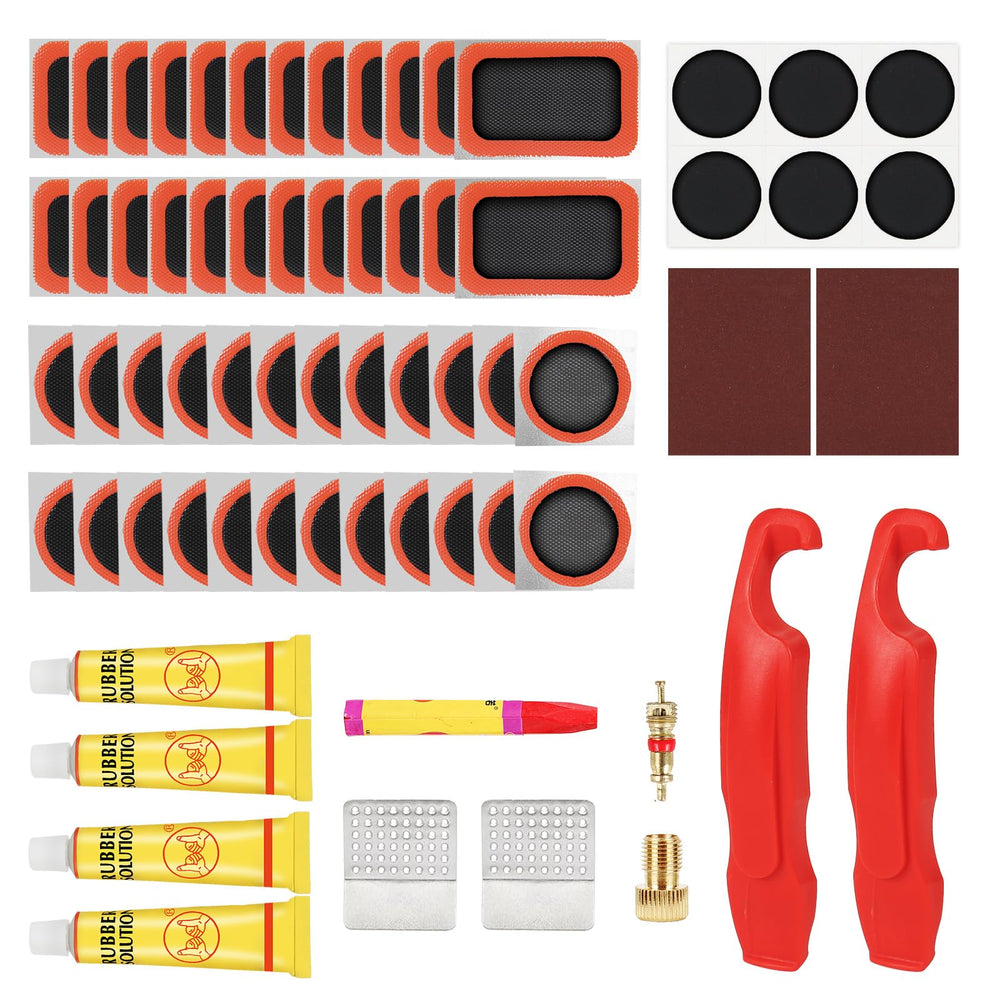 Smelish 80-Piece Self-Adhesive Bike Tire Repair Kit