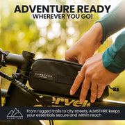 ALMSTHRE Top Tube, Saddle Bag & Ride Wallet Bundle