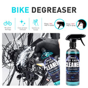 Bike Cleaning Kit with 17oz Chain Cleaner, Lube & Brush