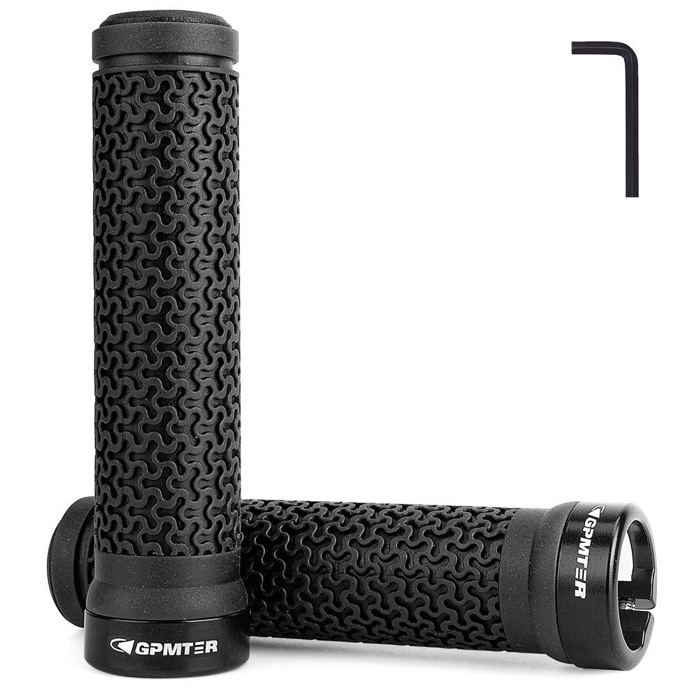 GPMTER Ergonomic Lock-On Non-Slip Bike Handlebar Grips