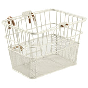 Retrospec Apollo Detachable Steel Front Bike Basket with Handle