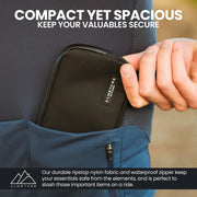 ALMSTHRE Top Tube, Saddle Bag & Ride Wallet Bundle