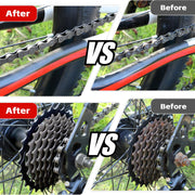 focopot Bike Cleaning Kit with Degreaser, Scrubber & Lube