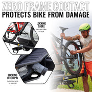 Saris MHS Aluminum Modular Hitch Bike Rack for Cars & SUVs