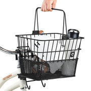 Retrospec Apollo Detachable Steel Front Bike Basket with Handle