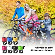 2-Pack Classic Mini Bike Bells with Loud Melodious Sound