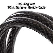 Master Lock Resettable Combination Bike Cable Lock