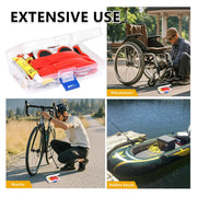 Smelish 80-Piece Self-Adhesive Bike Tire Repair Kit